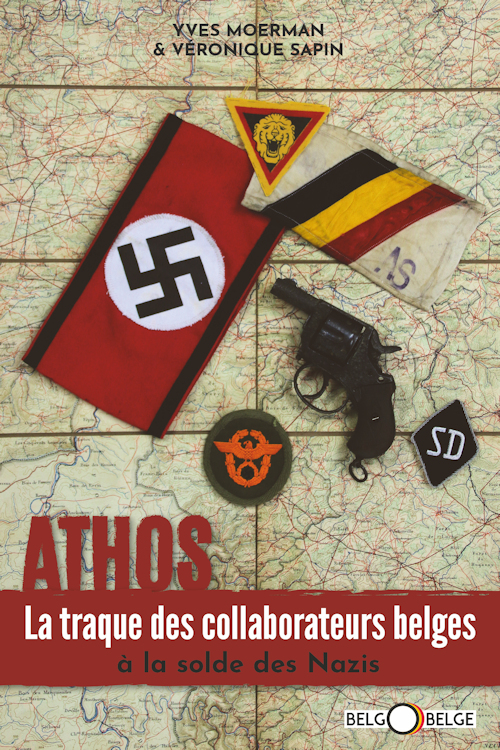 ATHOS la traque des collaborateurs belges  la solde des NAZIS - Copyright 2022 Amandine Belotte graphiste.