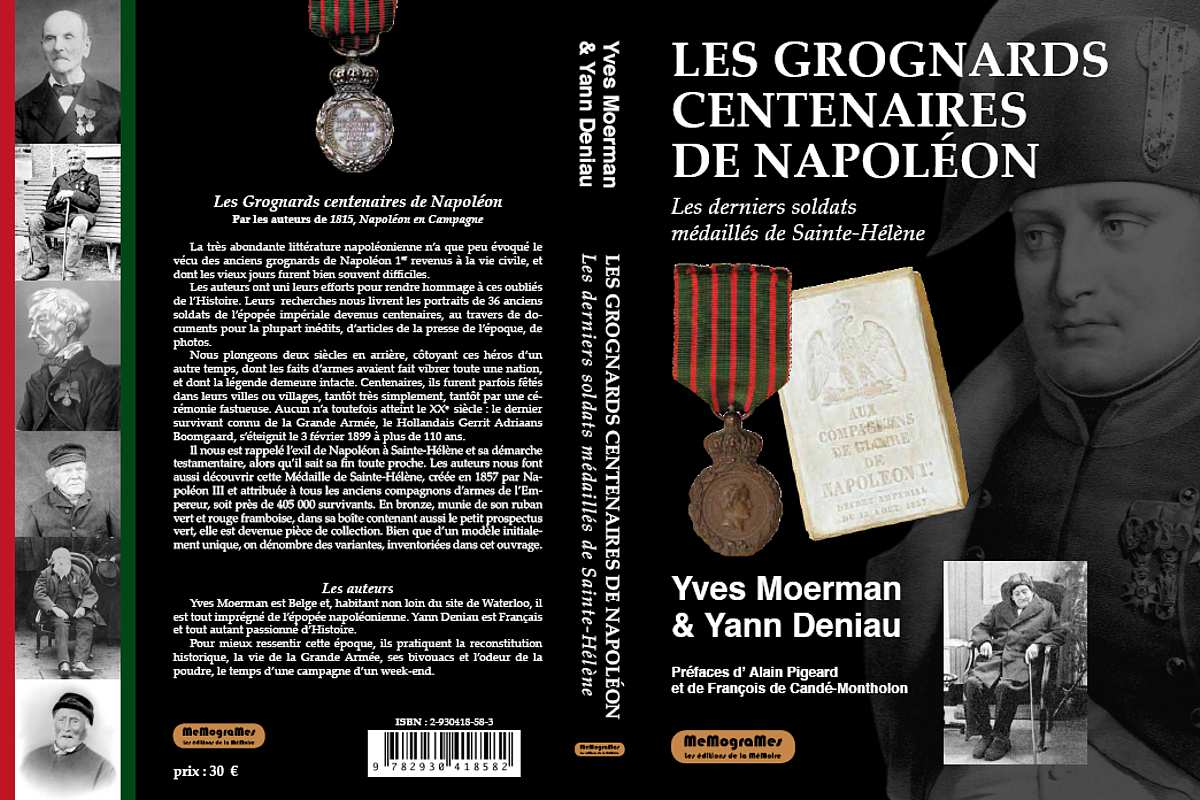 Livre Les grognards centenaires de Napolon -  2010