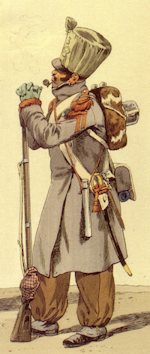 Soldat franais 1814