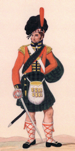 Officier Black Watch