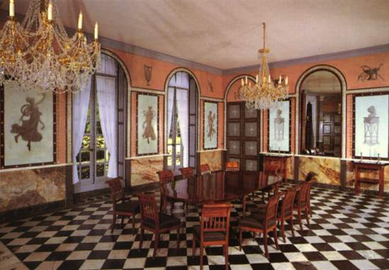 La Malmaison, Salle  Manger, photo Yves Moerman 2001