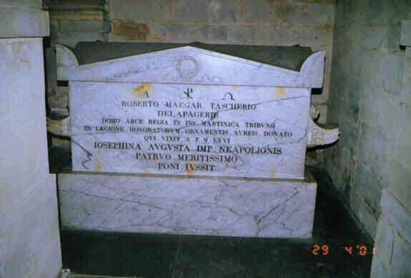 Tombe de Josphine, dans l'glise de Rieul - Malmaison