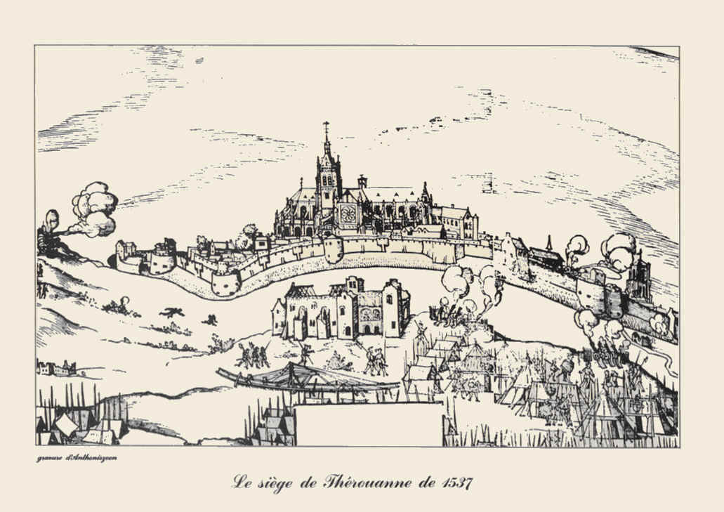 Throuanne en 1537 (avec l'autorisation de Monsieur le Maire Alain CHEVALIER)