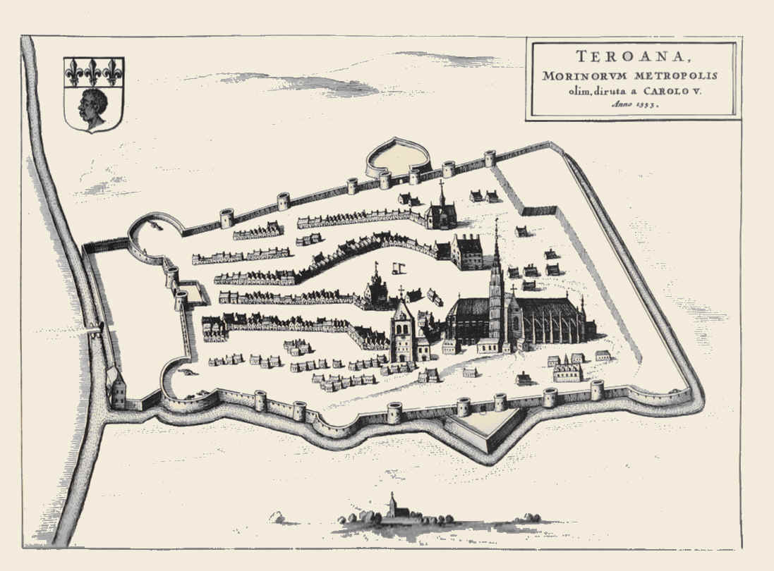 Throuanne en 1553 (avec l'autorisation de Monsieur le Maire Alain CHEVALIER)